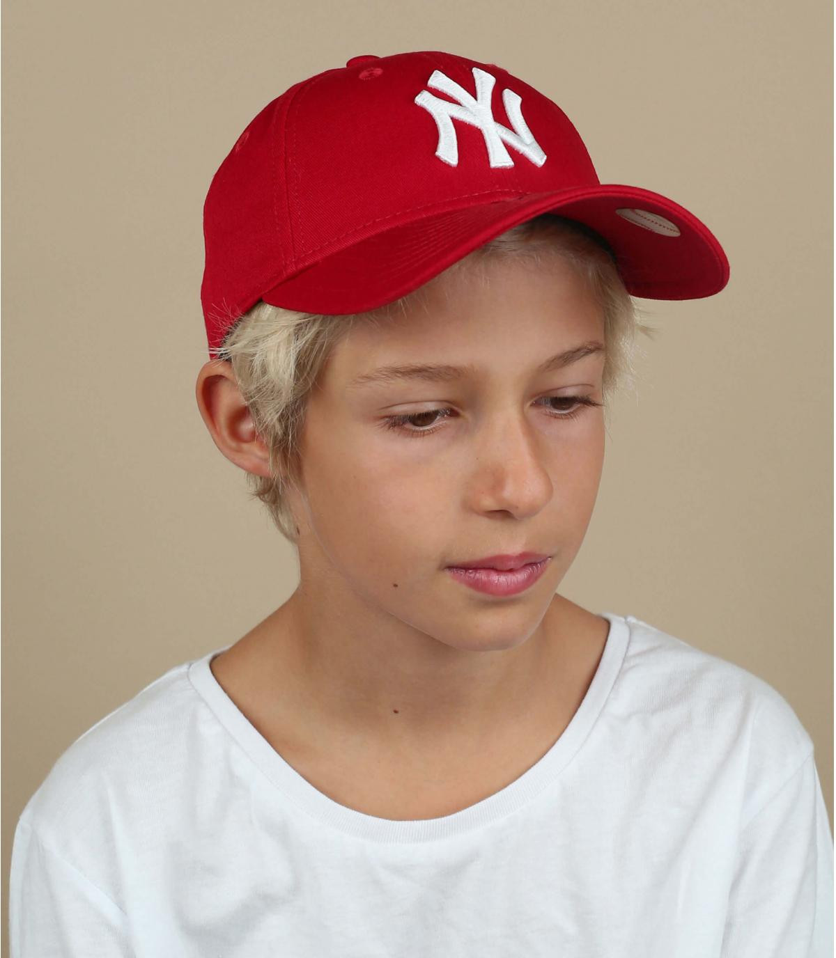 Trucker enfant ny rouge Casquette NY 9forty rouge enfant